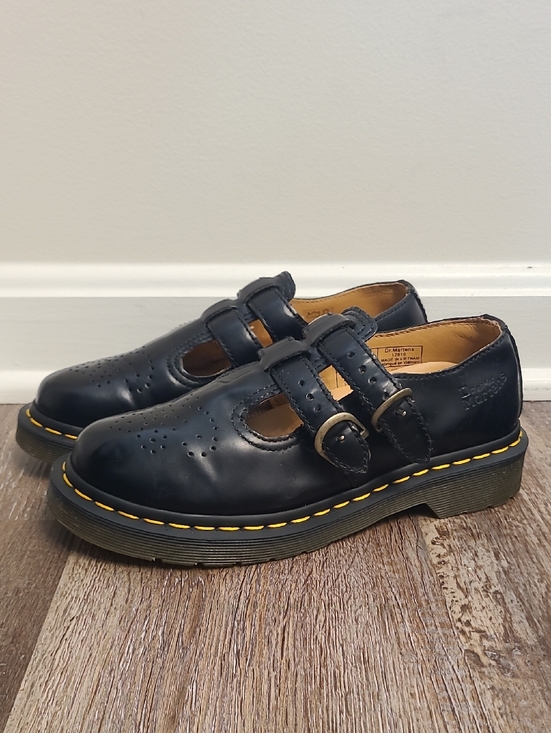Dr. Martens Shoes - Dr Martens 8065 Mary Jane Buckle Strap Shoes
